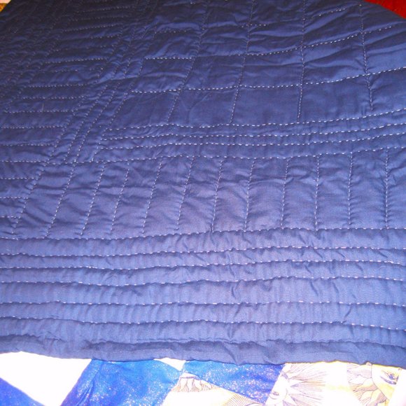 SALE  Vintage pattern Quilt Hand Quilted  Sun Moon Design 78 X 88” Full/Queen - Picture 13 of 14